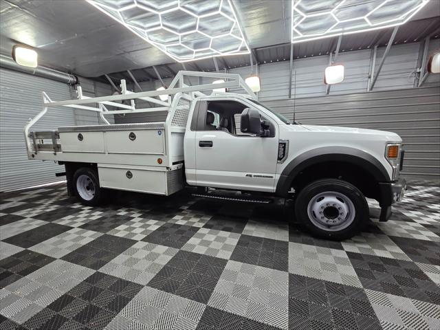 2021 Ford F-550 XL 169''WB DRW Regular Cab Service Body w/Contractor Rack