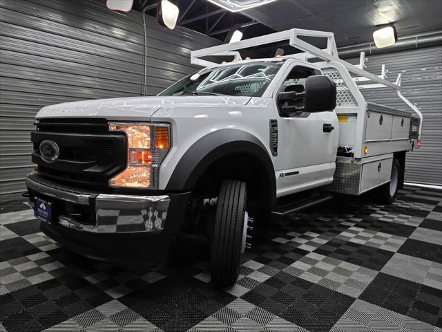 2021 Ford F-550 XL 169''WB DRW Regular Cab Service Body w/Contractor Rack