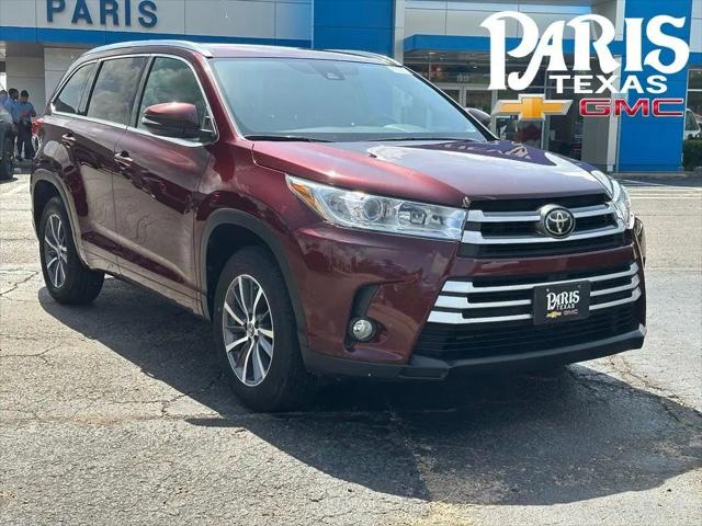 2017 Toyota Highlander XLE for sale in Paris, TX