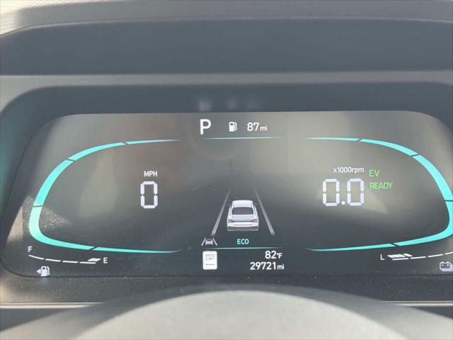 2025 Hyundai Elantra Hybrid Blue