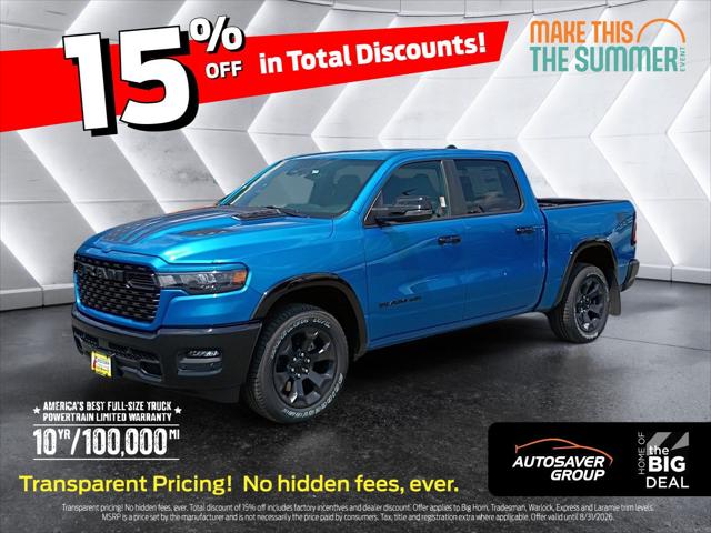 2026 Ram 1500 Big Horn Crew Cab 4x4 5'7" Box for sale in Littleton, NH