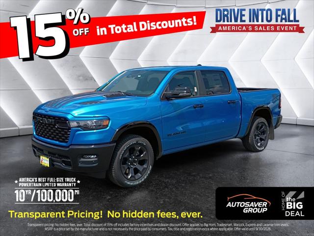 2026 Ram 1500 Big Horn Crew Cab 4x4 57 Box for sale in Littleton, NH