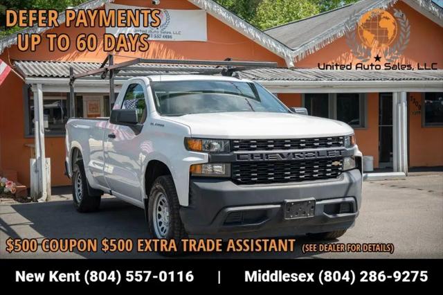 2020 Chevrolet Silverado 1500 2WD Regular Cab Long Bed WT for sale in Saluda, VA