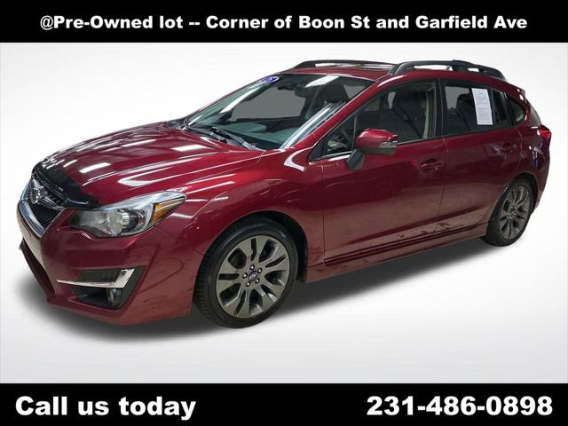 2015 Subaru Impreza 2.0i Sport Premium for sale in TRAVERSE CITY, MI