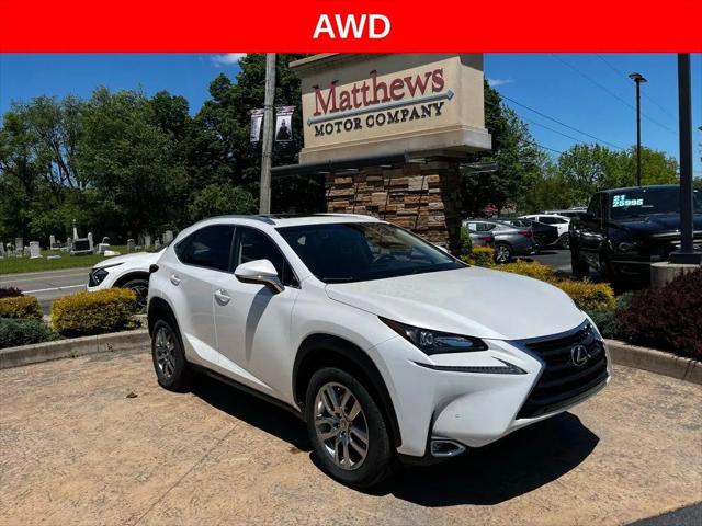 2015 Lexus NX 200t Base for sale in Covington, PA