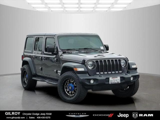 2019 Jeep Wrangler Unlimited Sport 4x4 for sale in Gilroy, CA