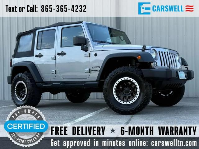 2014 Jeep Wrangler Unlimited Sport for sale in Kodak, TN