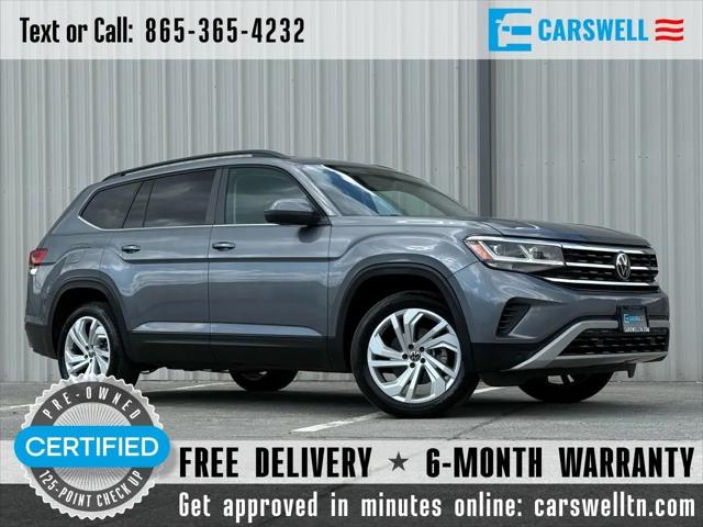 2021 Volkswagen Atlas 3.6L V6 SE w/Technology for sale in Kodak, TN