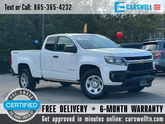 2022 Chevrolet Colorado 4WD Extended Cab Long Box WT for sale in Kodak, TN