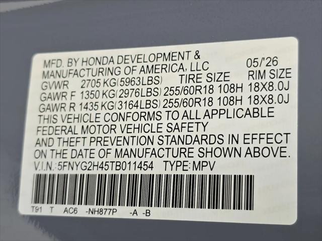 2026 Honda Pilot EX-L