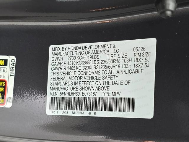 2026 Honda Odyssey EX-L