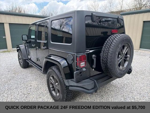 2018 Jeep Wrangler JK Unlimited Freedom Edition 4x4