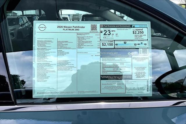 2026 Nissan Pathfinder Platinum