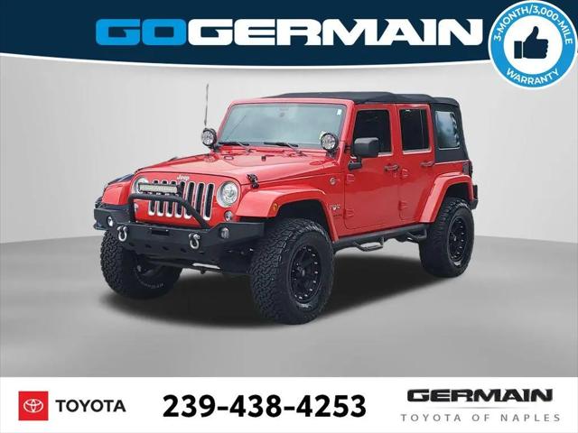 2017 Jeep Wrangler Unlimited Sahara 4x4 for sale in Naples, FL
