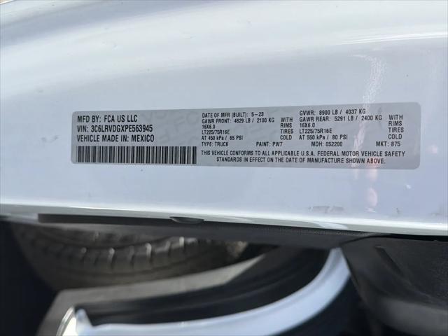 2023 Ram ProMaster 2500 Cargo Van High Roof 159" WB