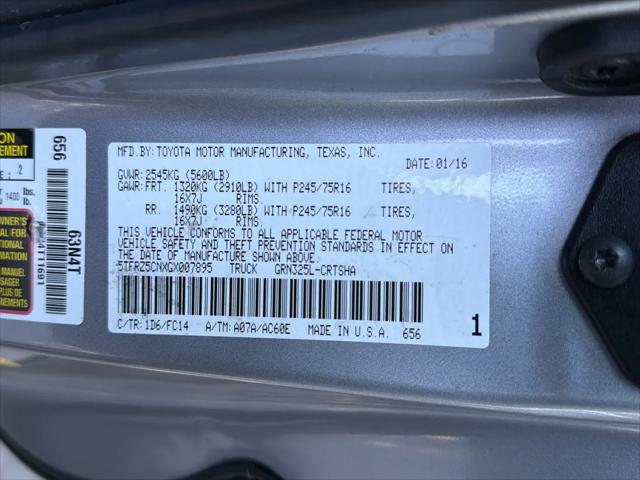2016 Toyota Tacoma SR5 V6