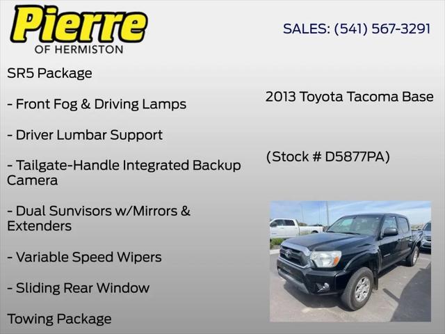 2013 Toyota Tacoma Base V6