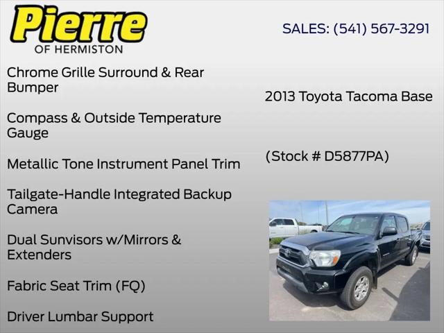 2013 Toyota Tacoma Base V6