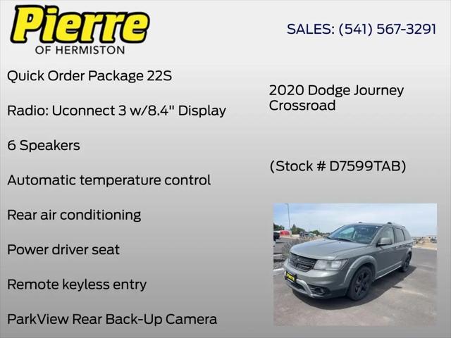 2020 Dodge Journey Crossroad