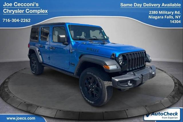 2021 Jeep Wrangler Willys 4x4 for sale in Niagara Falls, NY