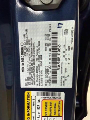 2018 Ford Fusion Hybrid Titanium