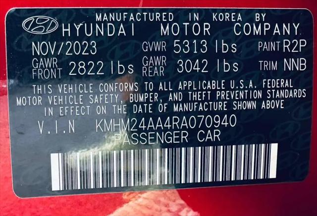 2024 Hyundai IONIQ 6 SE