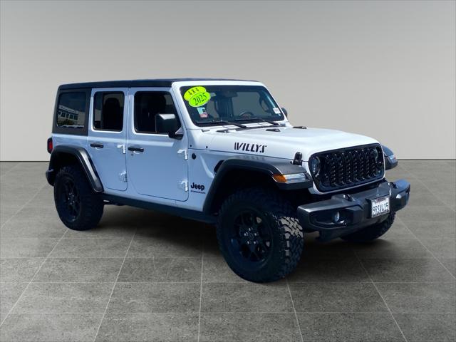 2025 Jeep Wrangler 4-Door Willys 4x4