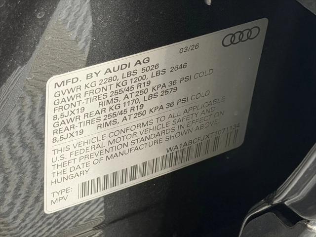 2026 Audi Q3 TFSI quattro S tronic