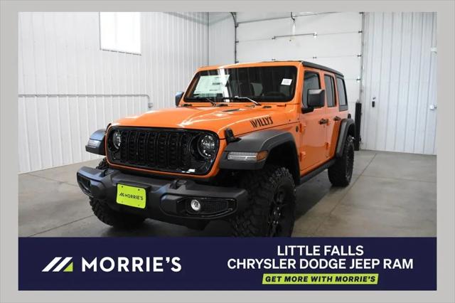 2026 Jeep Wrangler 4-Door Willys 4x4 for sale in Little Falls, MN