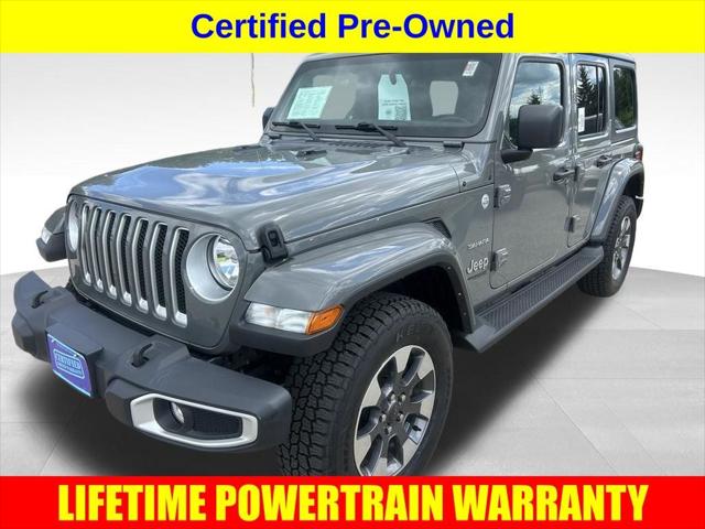 2022 Jeep Wrangler Unlimited Sahara 4x4 for sale in Burlington, WI