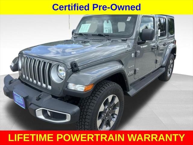 2022 Jeep Wrangler Unlimited Sahara 4x4 for sale in Burlington, WI