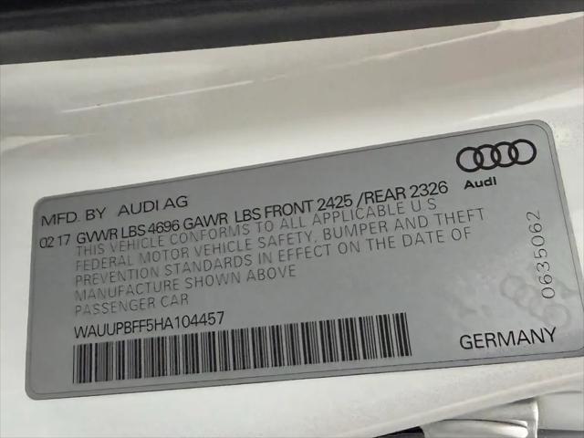 2017 Audi A3 Sportback e-tron Premium