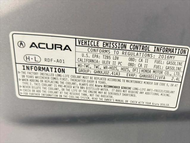 2016 Acura TLX Base