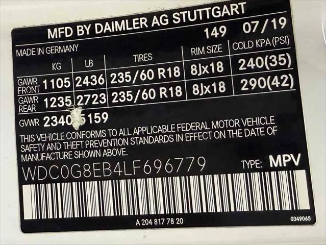 2020 Mercedes-Benz GLC 4MATIC