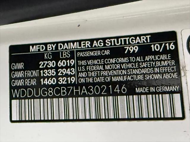 2017 Mercedes-Benz S 550 S 550