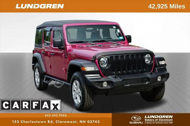 2022 Jeep Wrangler Unlimited Sport S 4x4 for sale in Claremont, NH