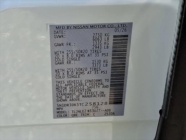 2026 Nissan Pathfinder Platinum