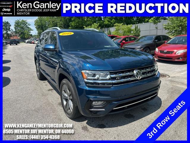 2019 Volkswagen Atlas 3.6L V6 SEL R-Line for sale in Mentor, OH