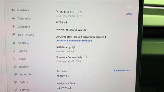 2025 Tesla Model 3 Long Range Rear-Wheel Drive