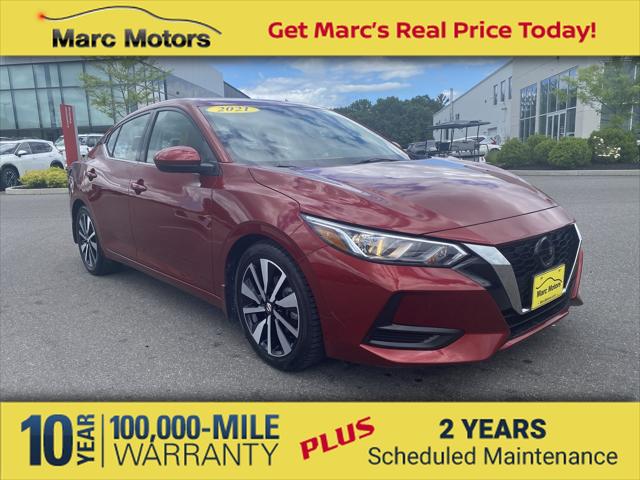2021 Nissan Sentra SV Xtronic CVT for sale in Sanford, ME