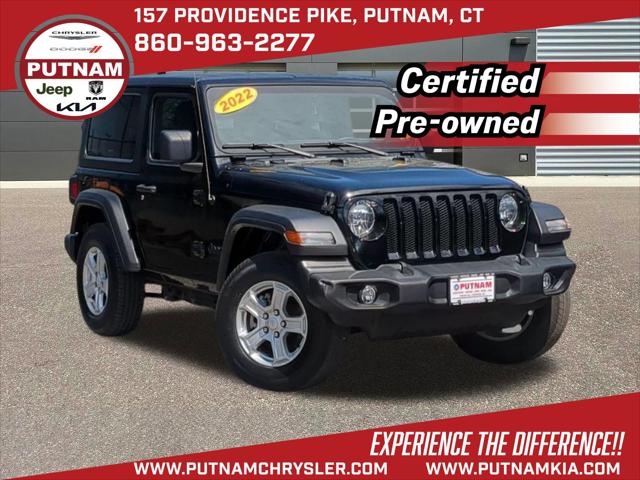 2022 Jeep Wrangler Sport S 4x4 for sale in Putnam, CT