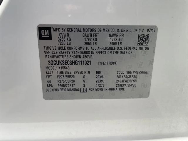 2017 Chevrolet Silverado 1500 2LZ