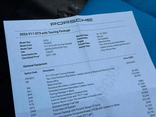 2026 Porsche 911 GT3