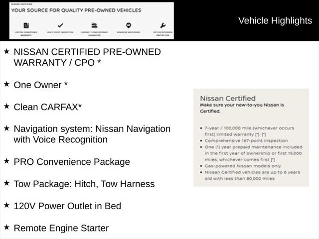 2023 Nissan Frontier Crew Cab PRO-4X 4x4