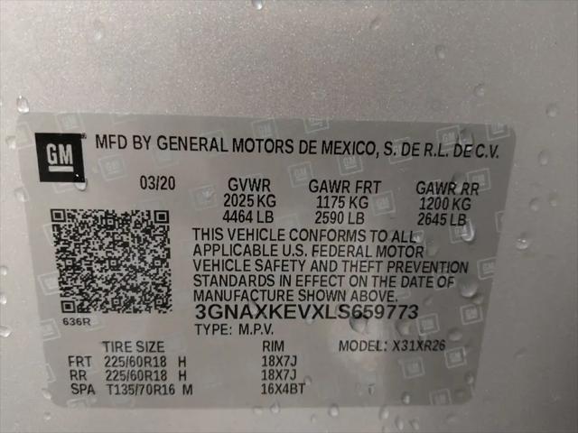 2020 Chevrolet Equinox FWD LT 1.5L Turbo