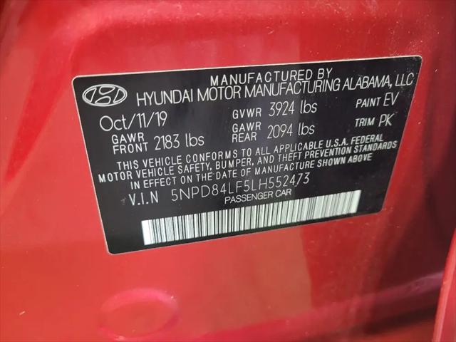 2020 Hyundai Elantra SEL