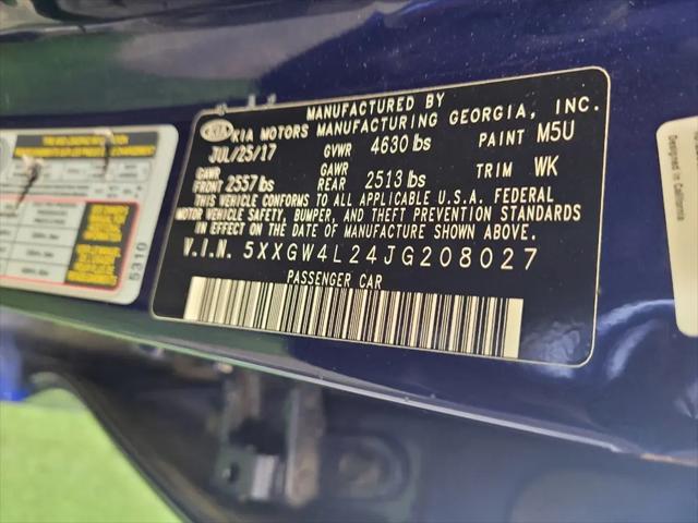 2018 Kia Optima SX Turbo