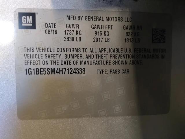 2017 Chevrolet Cruze LT Auto