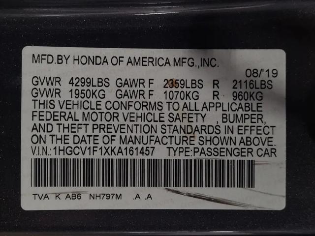 2019 Honda Accord LX