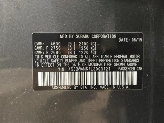 2020 Subaru Legacy Limited